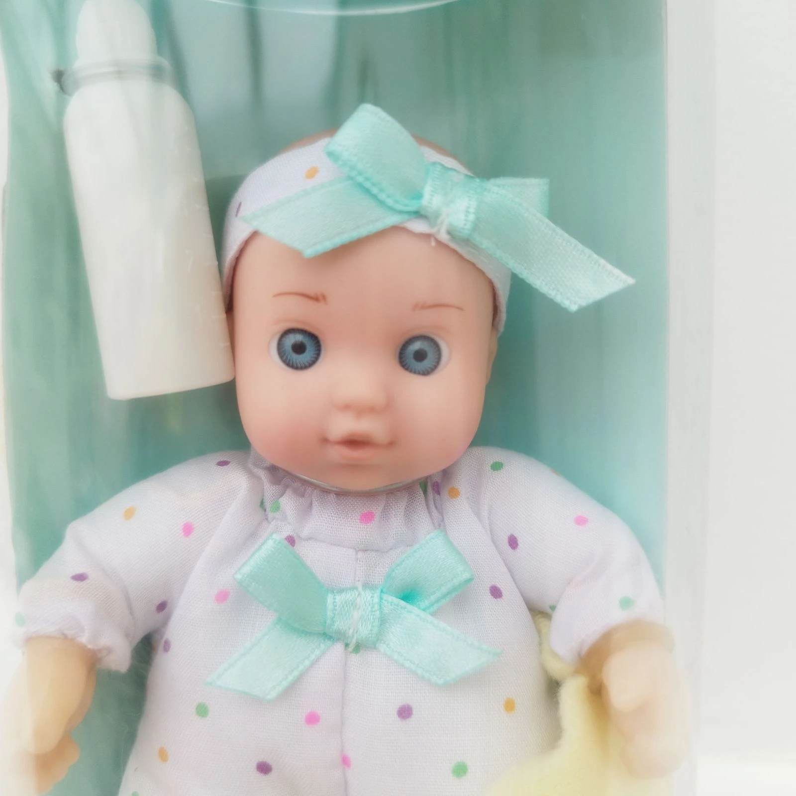 Pequena boneca bebê vintage hinstar da alegria – photo 3